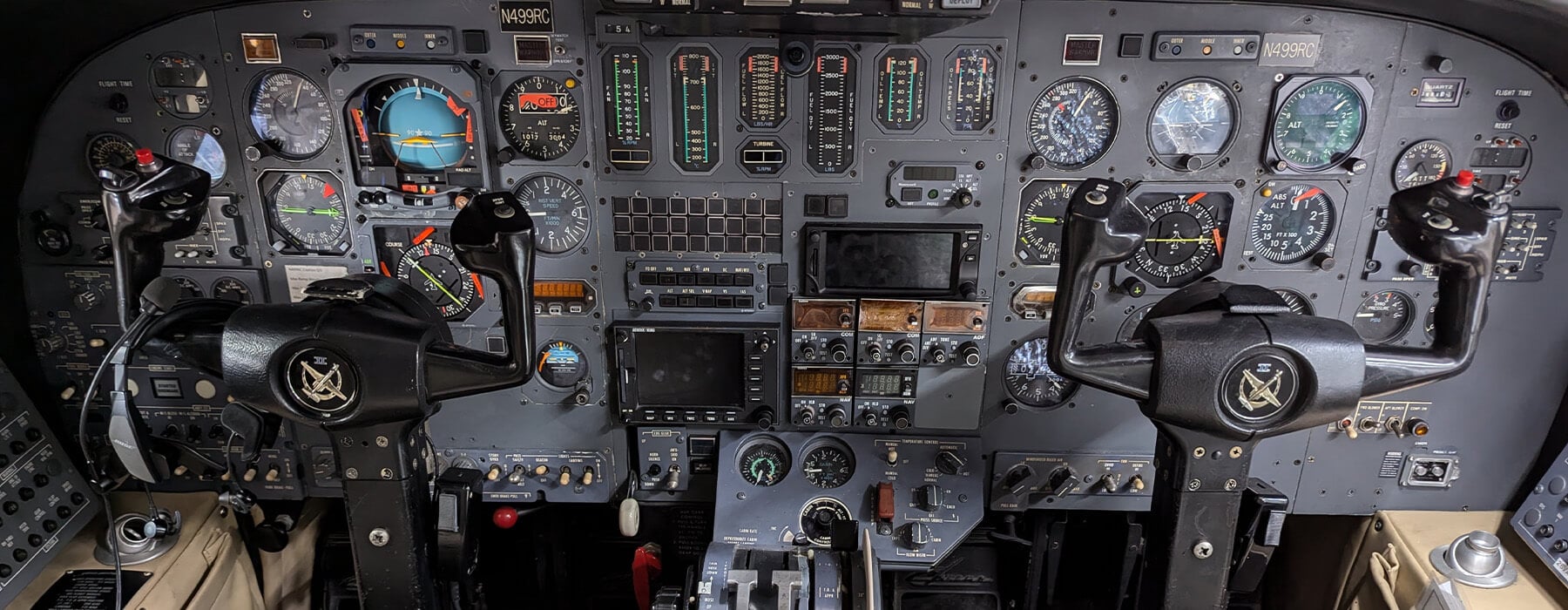 Aircraft dashboard
